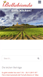 Mobile Screenshot of bellabionda.de